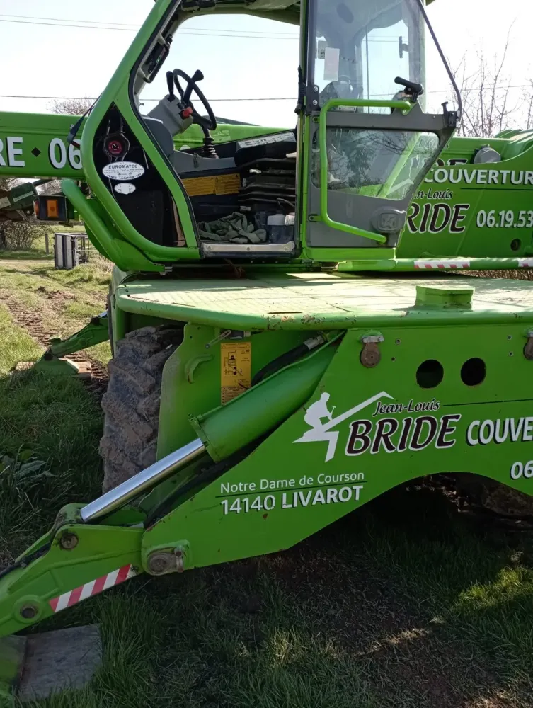 Travaux en hauteur à Livarot-Pays-d'Auge